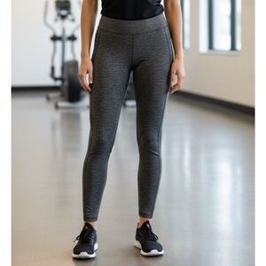 REEBOK Leggings, Women’s Size M, Heather Gray